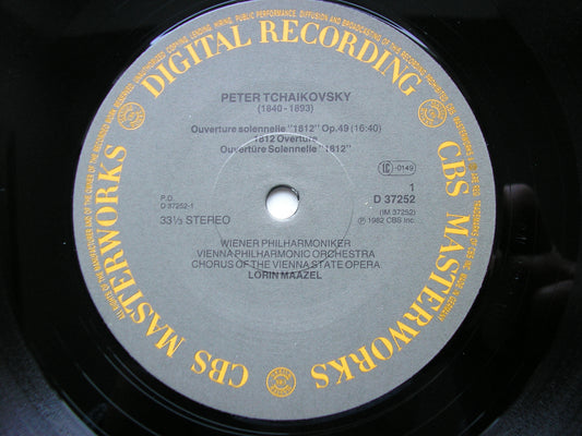 TCHAIKOVSKY: 1812 / MARCHE SLAVE / BEETHOVEN: WELLINGTON'S VICTORY VIENNA PHILHARMONIC / MAAZEL D37252