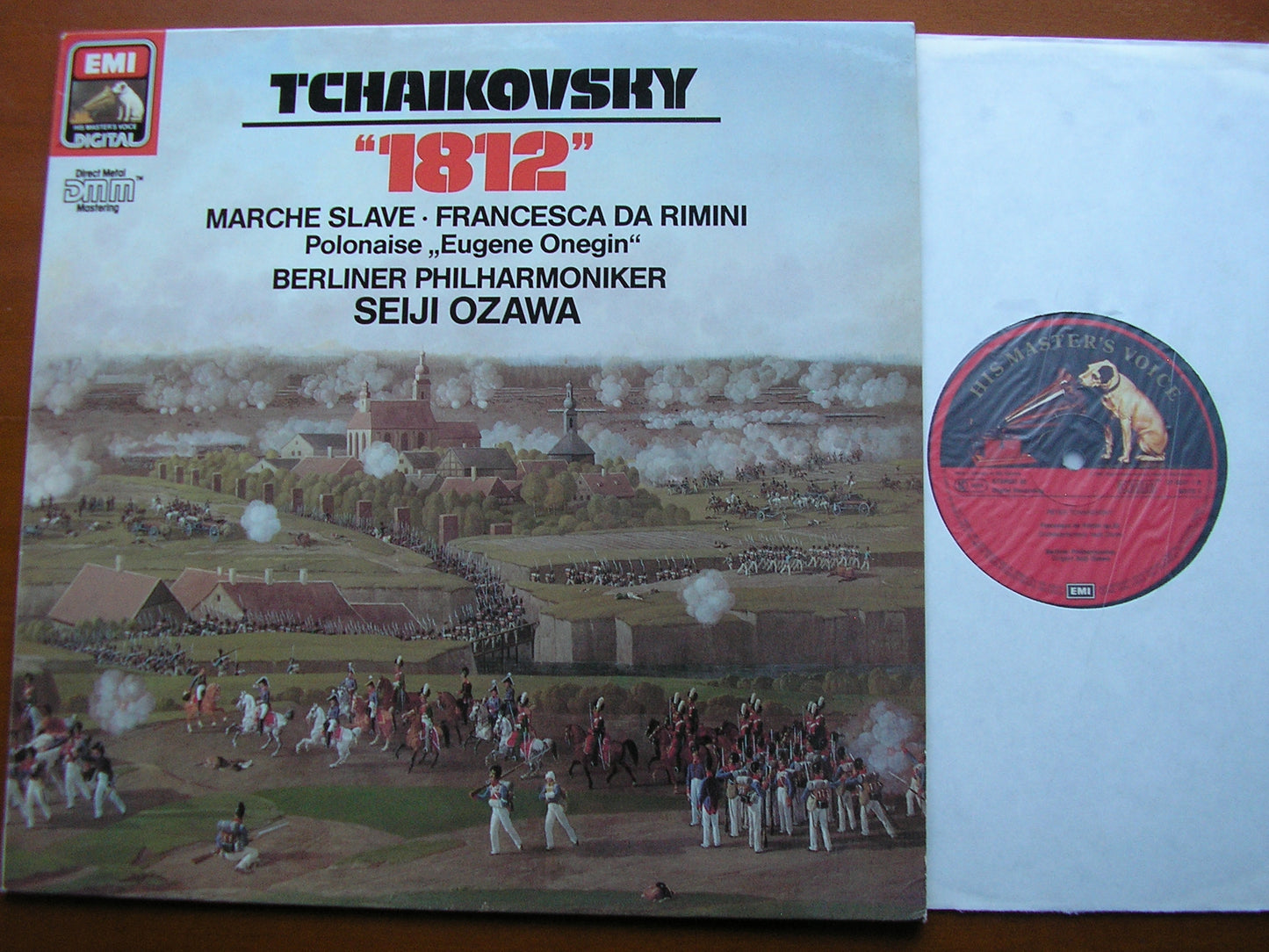 TCHAIKOVSKY: 1812 / MARCHE SLAVE / FRANCESCA DA RIMINI OZAWA / BERLIN PHILHARMONIC 270237