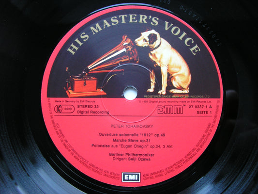 TCHAIKOVSKY: 1812 / MARCHE SLAVE / FRANCESCA DA RIMINI OZAWA / BERLIN PHILHARMONIC 270237