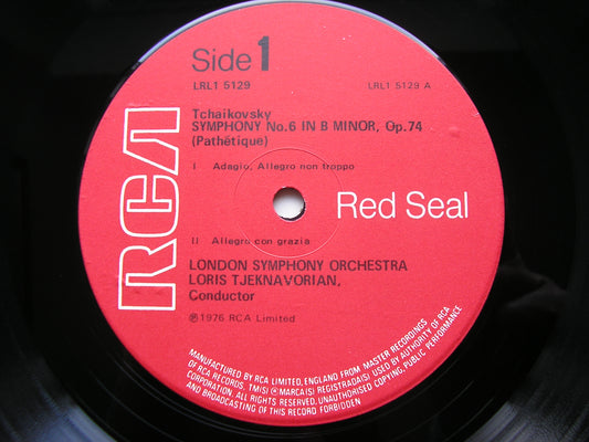 TCHAIKOVSKY: SYMPHONY No. 6       TJEKNAVORIAN / LONDON SYMPHONY   LRL1 5129