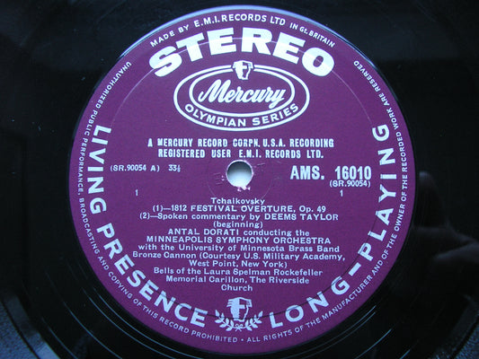 TCHAIKOVSKY: 1812 / CAPRICCIO ITALIEN     DORATI / MINNEAPOLIS SYMPHONY     AMS 16010