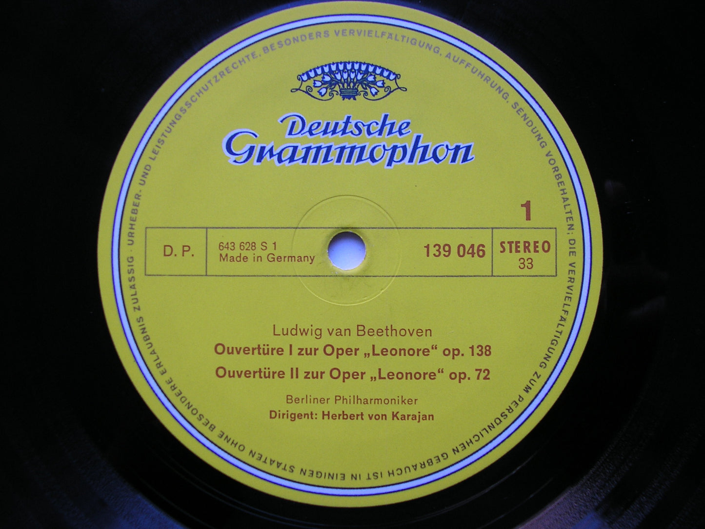 BEETHOVEN: COMPLETE OVERTURES KARAJAN / BERLIN PHILHARMONIC 2LP 2707 046
