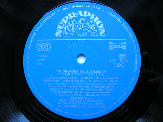 THE GRANCINO DOUBLE BASS OF FRANTISEK COSTA*    1 11 1949