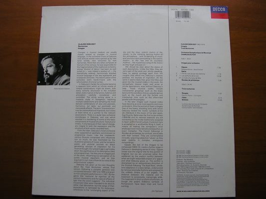 DEBUSSY: IMAGES / NOCTURNES    CHARLES DUTOIT / MONTREAL SYMPHONY    425 502