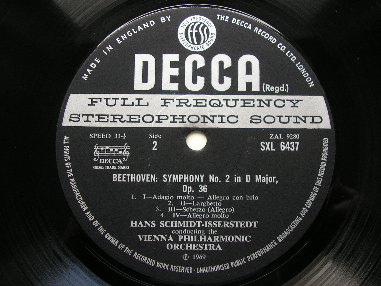 BEETHOVEN: THE NINE SYMPHONIES / THREE OVERTURES SCHMIDT-ISSERSTEDT / VIENNA PHILHARMONIC 7 SXL