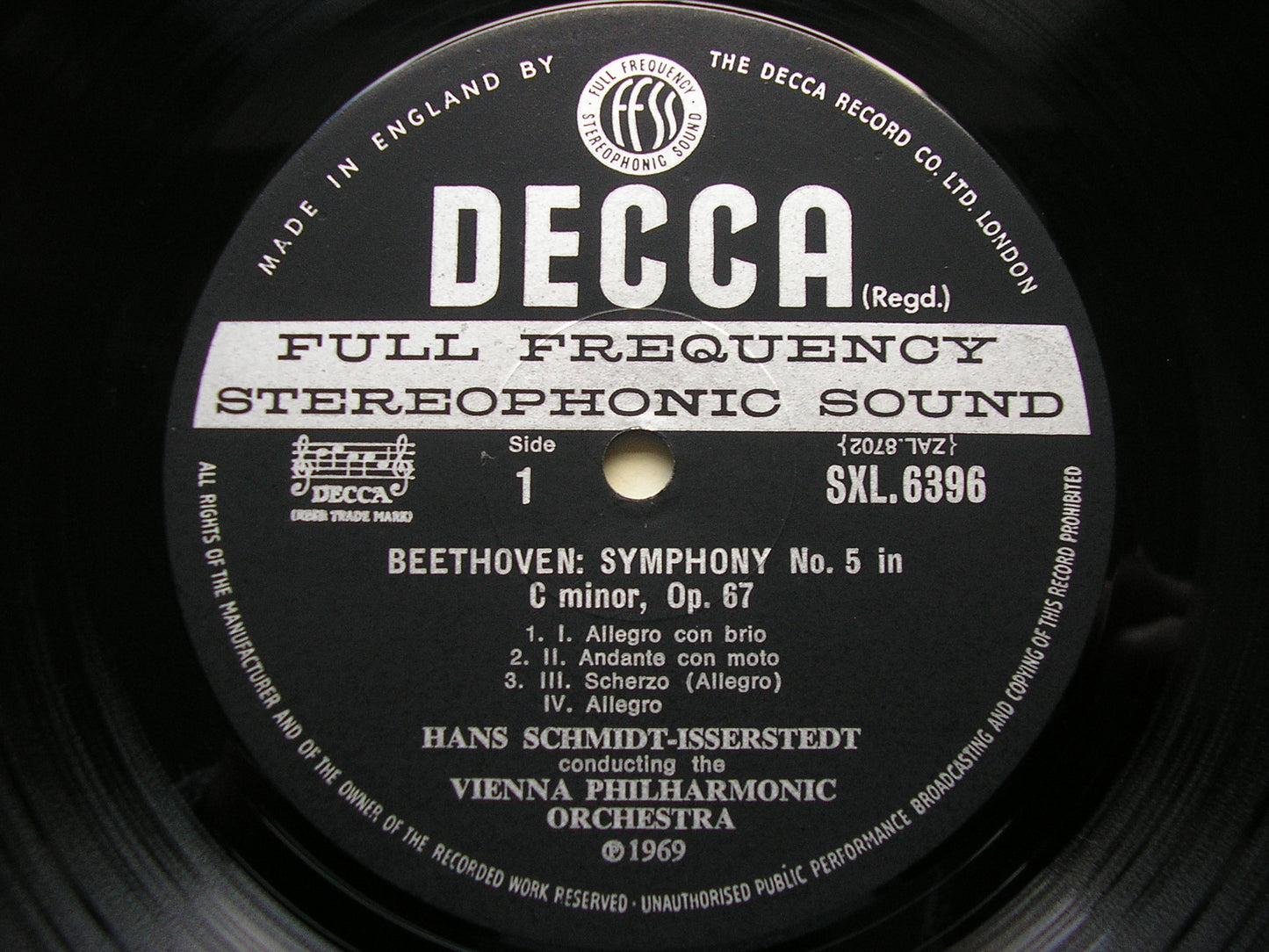 BEETHOVEN: THE NINE SYMPHONIES / THREE OVERTURES SCHMIDT-ISSERSTEDT / VIENNA PHILHARMONIC 7 SXL