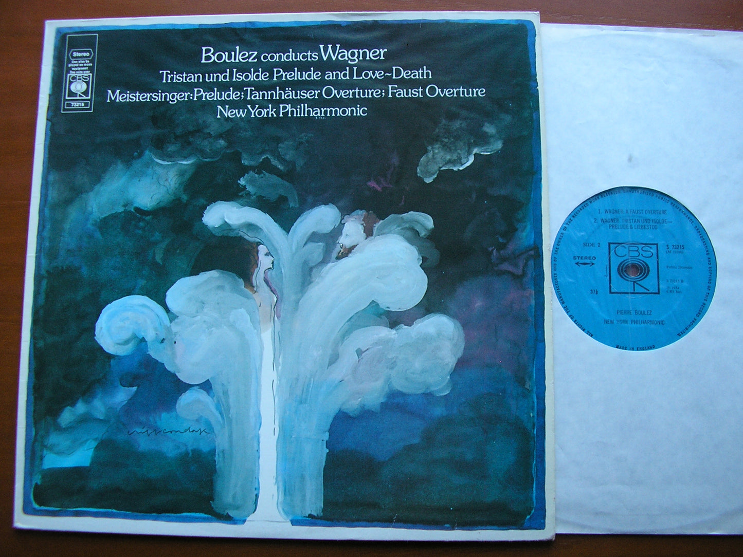 WAGNER: ORCHESTRAL MUSIC BOULEZ / NEW YORK PHILHARMONIC 73215