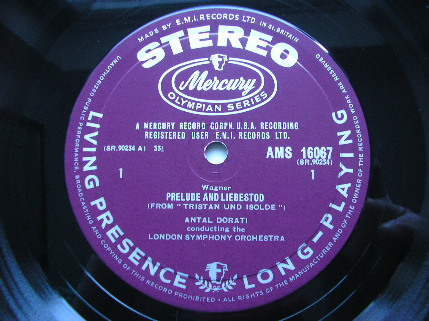 WAGNER: ORCHESTRAL MUSIC      ANTAL DORATI / LONDON SYMPHONY   AMS 16067