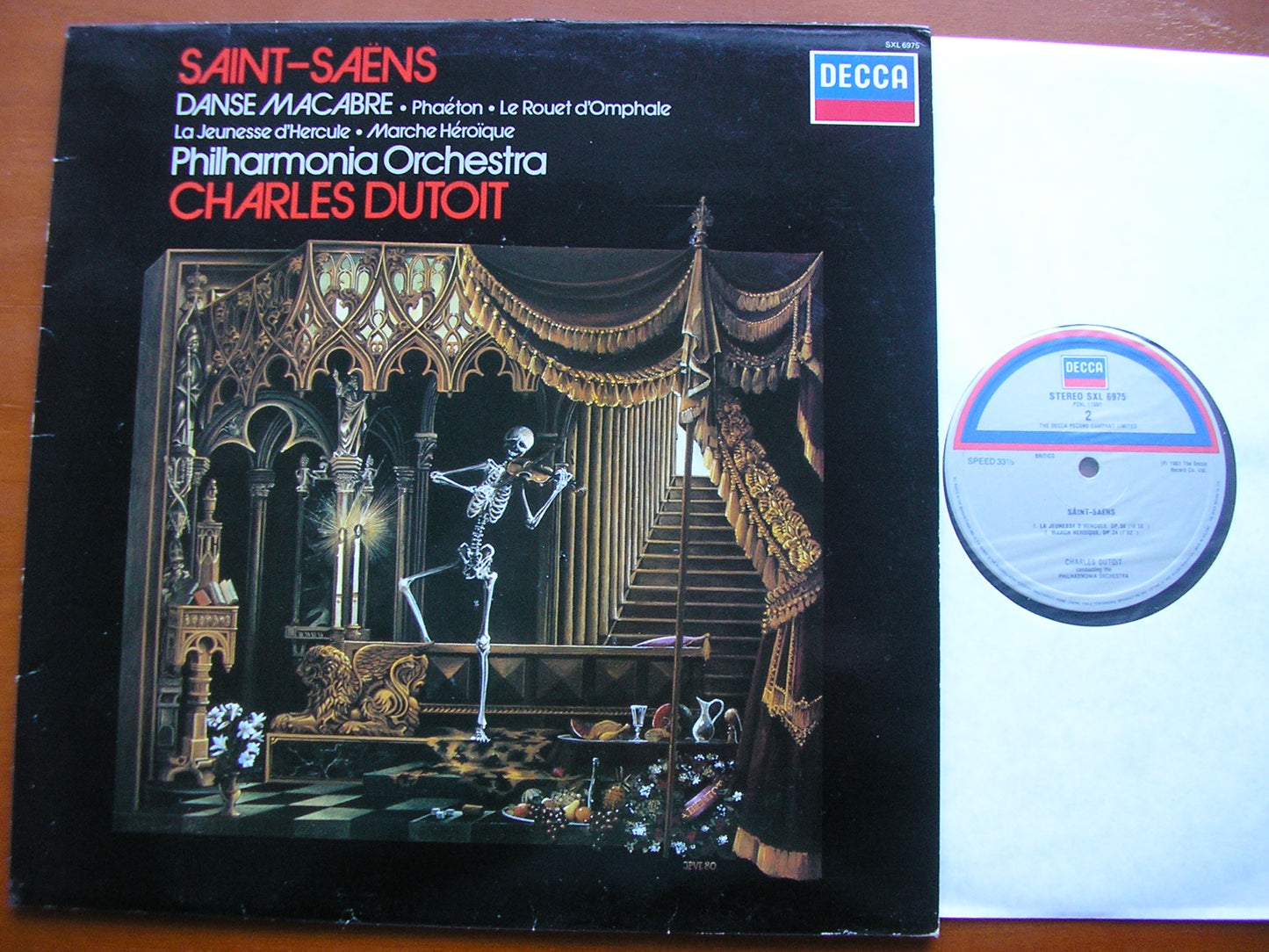 SAINT-SAENS: ORCHESTRAL WORKS DUTOIT / PHILHARMONIA SXL 6975