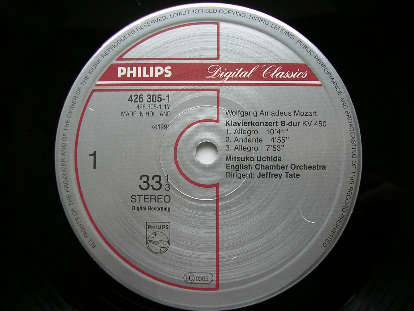 MOZART: THE PIANO CONCERTOS MITSUKO UCHIDA / ENGLISH CHAMBER ORCHESTRA / JEFFREY TATE 11 LPs