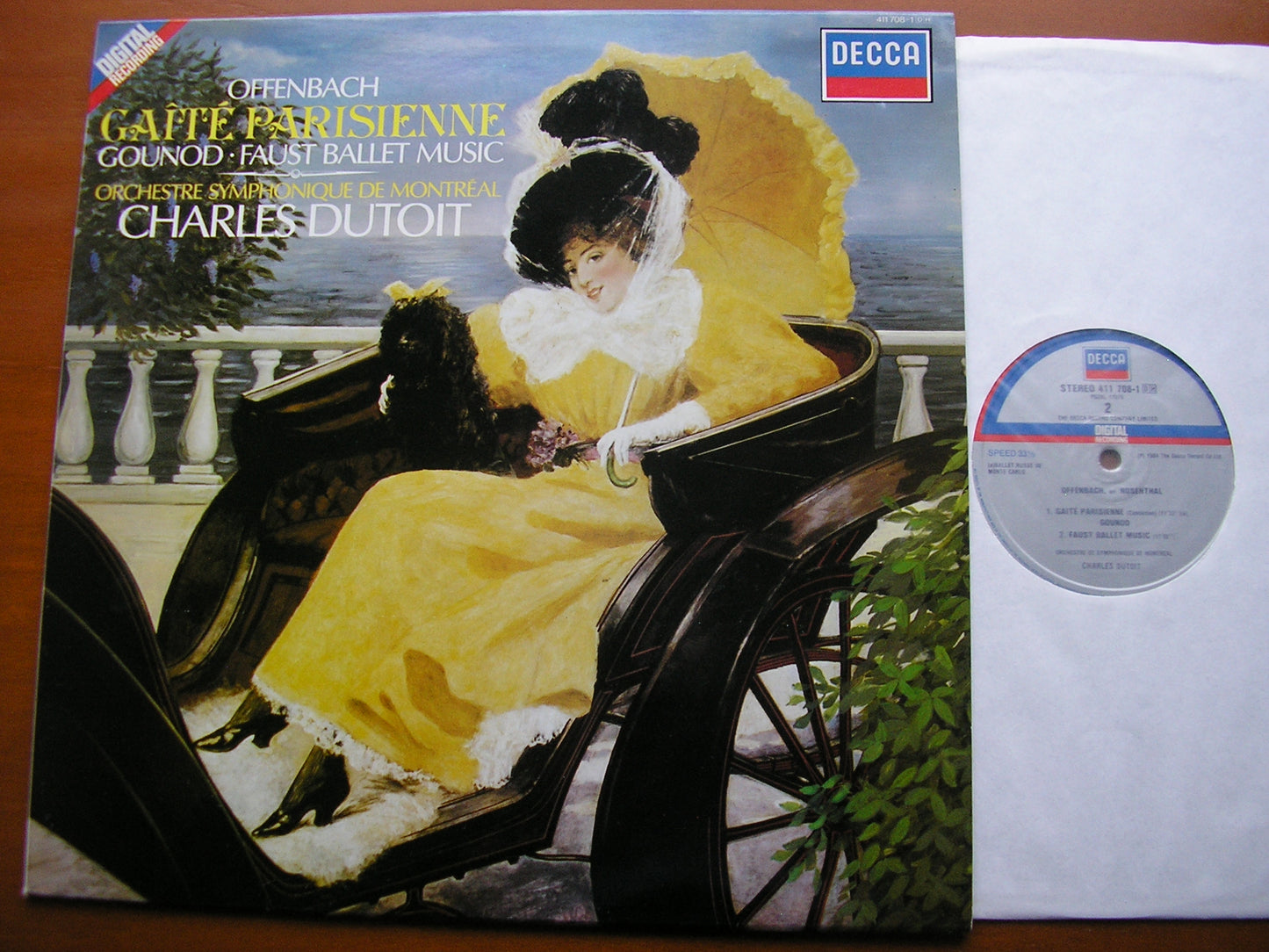OFFENBACH: GAITE PARISIENNE / GOUNOD: FAUST Ballet Music DUTOIT / MONTREAL SYMPHONY 411 708