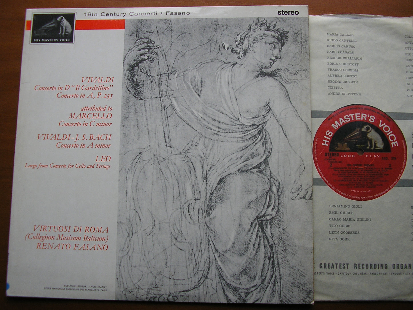 18th CENTURY CONCERTI: VIVALDI / MARCELLO / LEO VIRTUOSI DI ROMA / FASANO ASD 579