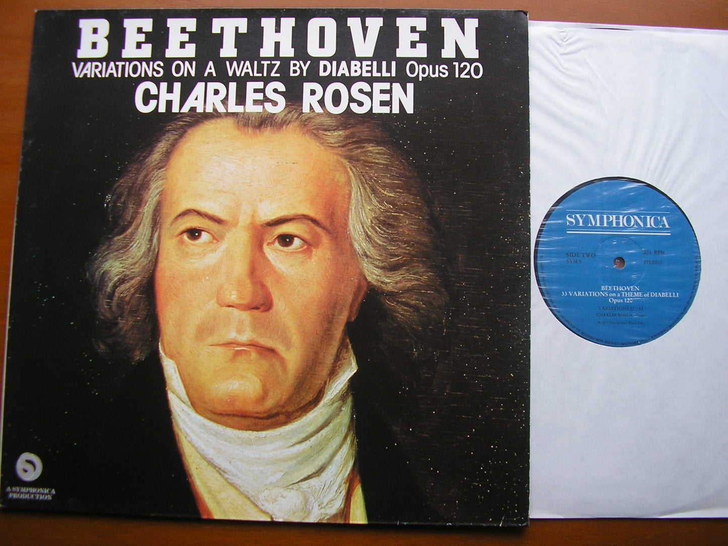 BEETHOVEN: DIABELLI VARIATIONS Op. 120 CHARLES ROSEN SYM 9