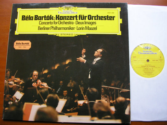 BARTOK: CONCERTO FOR ORCHESTRA / TWO PICTURES   MAAZEL / BERLIN PHILHARMONIC  2531 269