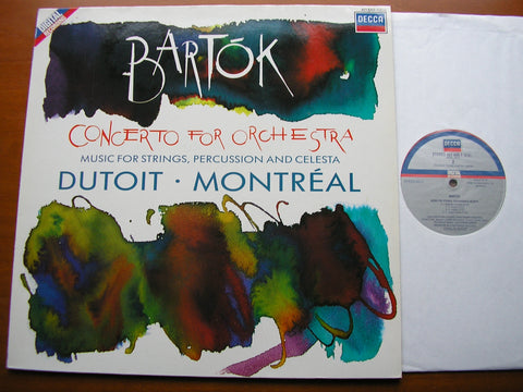 BARTOK: CONCERTO FOR ORCHESTRA / MUSIC FOR STRINGS, PERCUSSION & CELESTA    DUTOIT / MONTREAL SYMPHONY   421 443