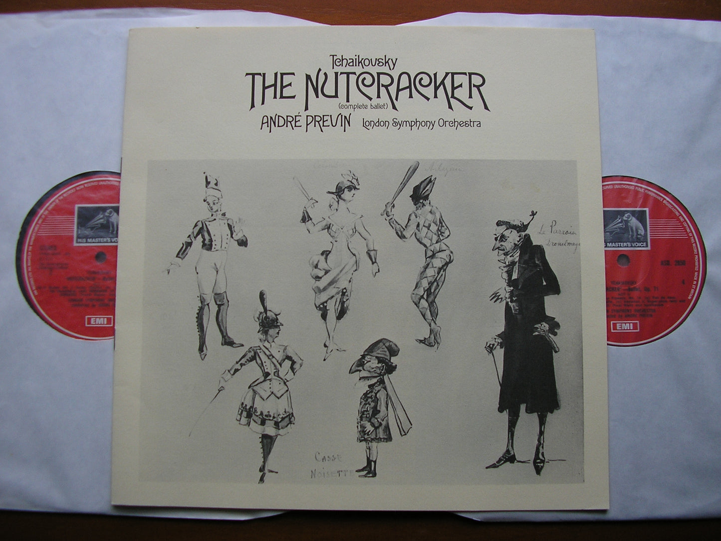 TCHAIKOVSKY: THE NUTCRACKER    PREVIN / LONDON SYMPHONY    2 LP    SLS 834