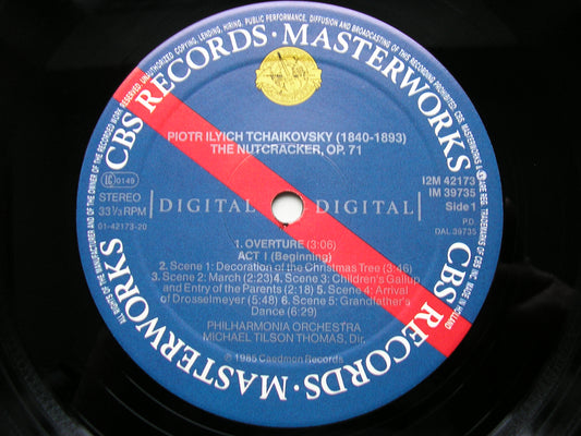TCHAIKOVSKY: THE NUTCRACKER    TILSON THOMAS / PHILHARMONIA ORCHESTRA    2 LP    I2M42173
