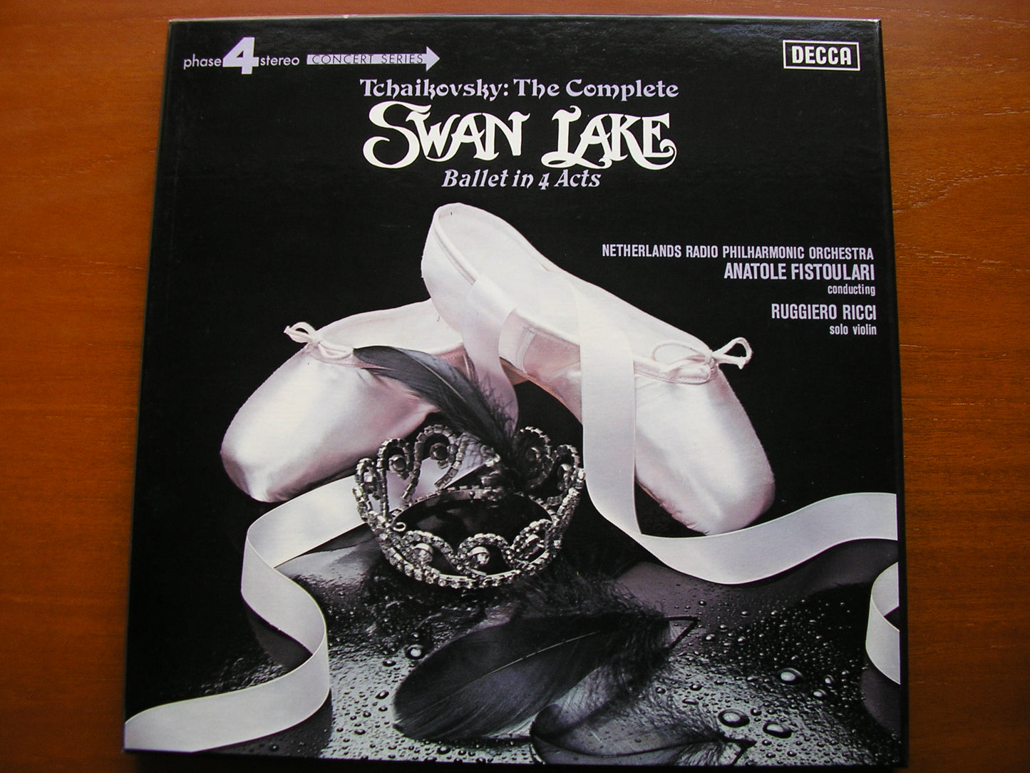 TCHAIKOVSKY: SWAN LAKE RICCI / NETHERLANDS RADIO ORCHESTRA / FISTOULARI 3 LP 10BB 168 - 70