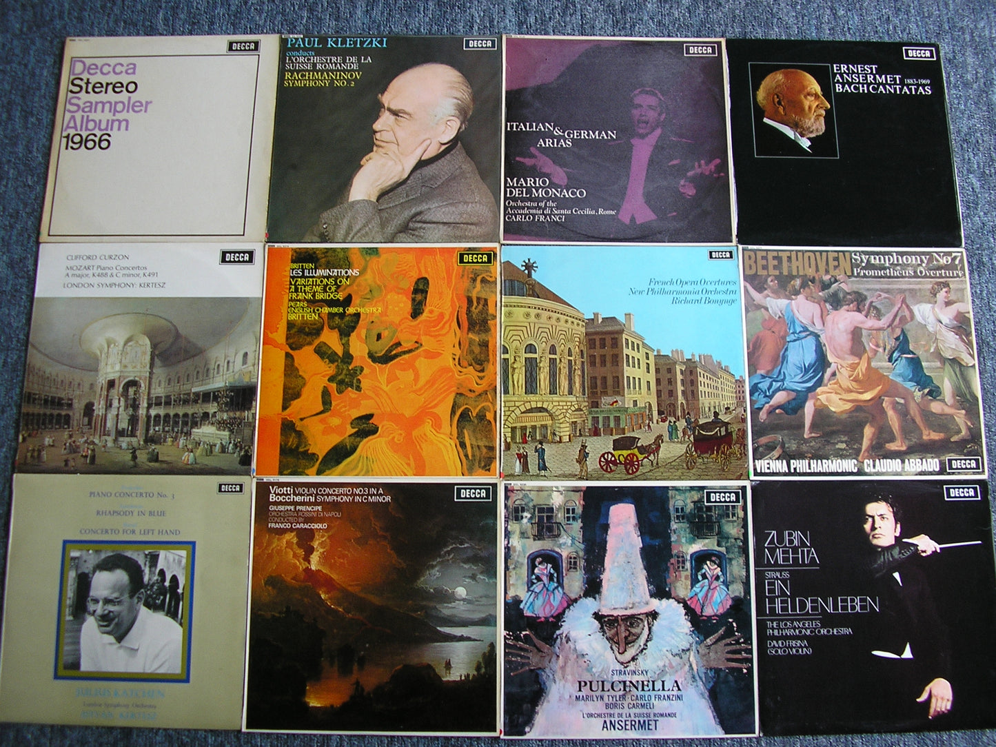 SXL 6000 WIDE BAND COLLECTION - PART 1   (109 LPs)  NM CONDITION