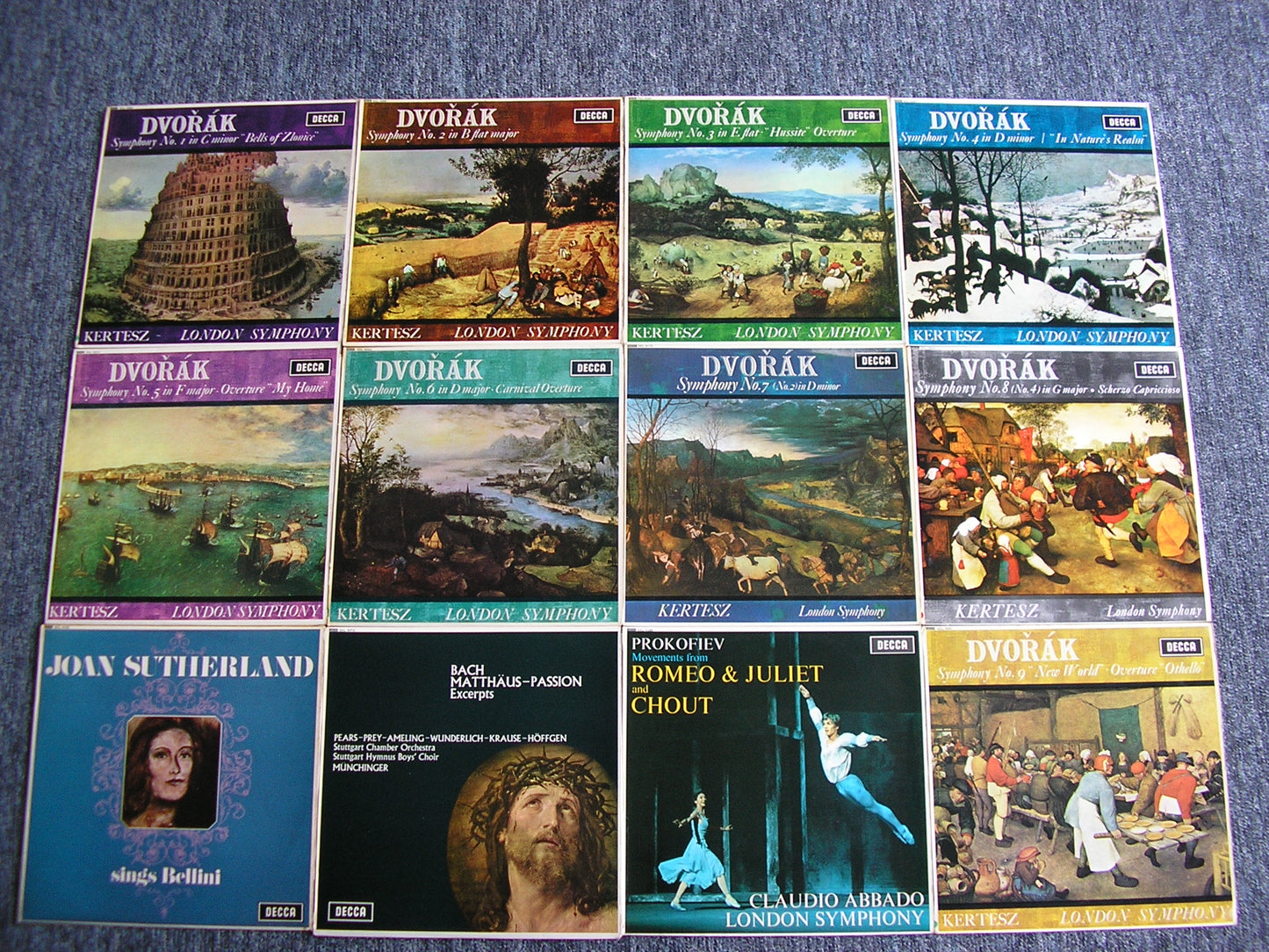 SXL 6000 WIDE BAND COLLECTION - PART 1   (109 LPs)  NM CONDITION