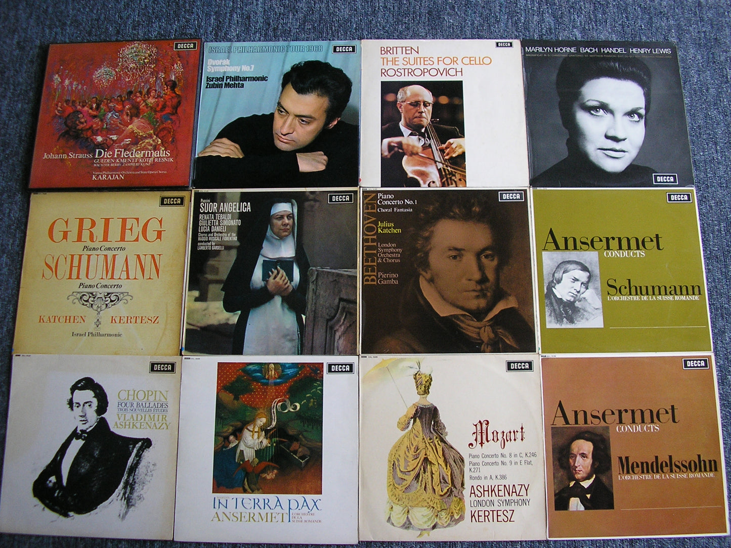 SXL 6000 WIDE BAND COLLECTION - PART 1   (109 LPs)  NM CONDITION