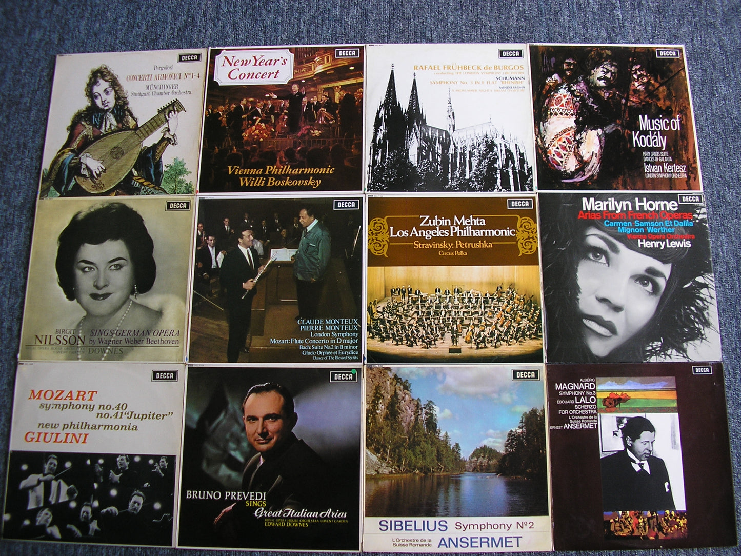 SXL 6000 WIDE BAND COLLECTION  -  PART 2  (102 LPs)  NM CONDITION
