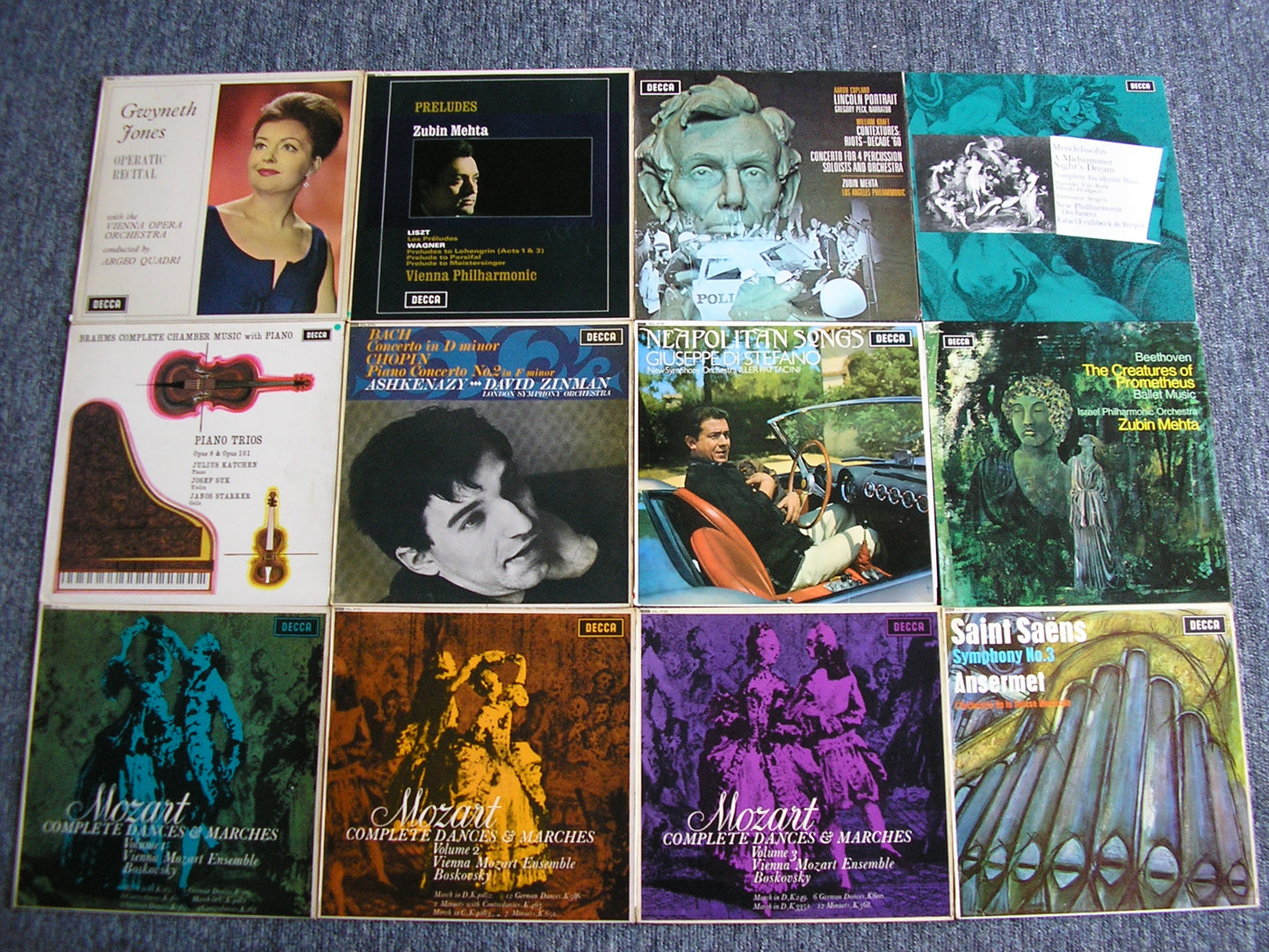 SXL 6000 WIDE BAND COLLECTION  -  PART 3  (100 LPs)   NM CONDITION