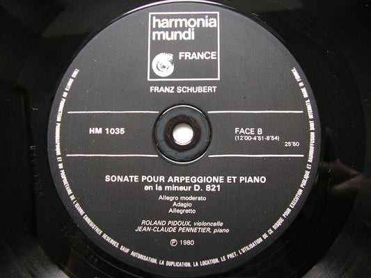 SCHUBERT: ARPEGGIONE SONATA / STRING TRIOS D471 & D581   LES MUSICIENS   HM 1035