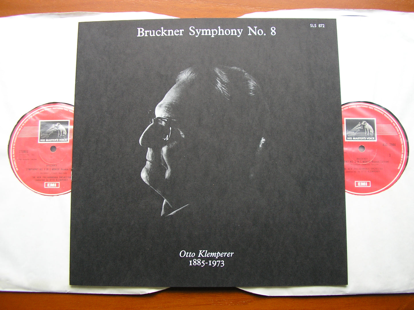 BRUCKNER: SYMPHONY No. 8 KLEMPERER / NEW PHILHARMONIA SLS 872