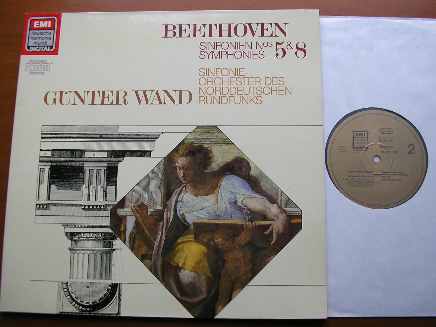 BEETHOVEN: SYMPHONIES Nos. 5 & 8 WAND / HAMBURG RADIO ORCHESTRA 169611