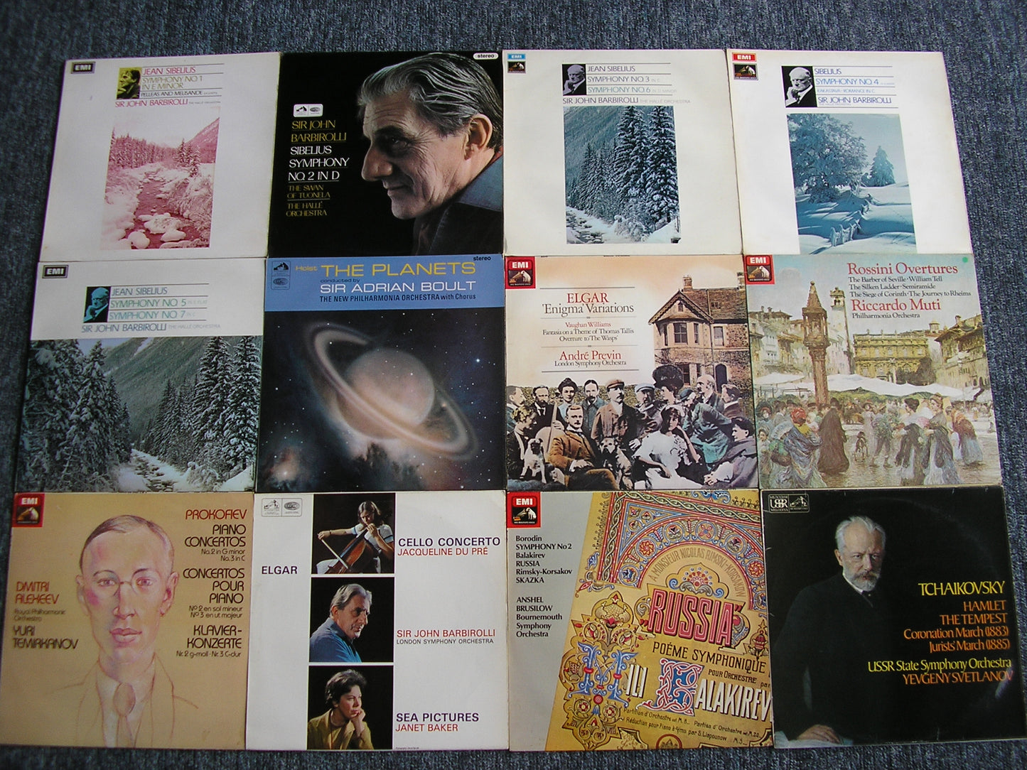 THE EMI ASD 4 DIGIT SERIES - Part 1 - a selection of 96 LPs