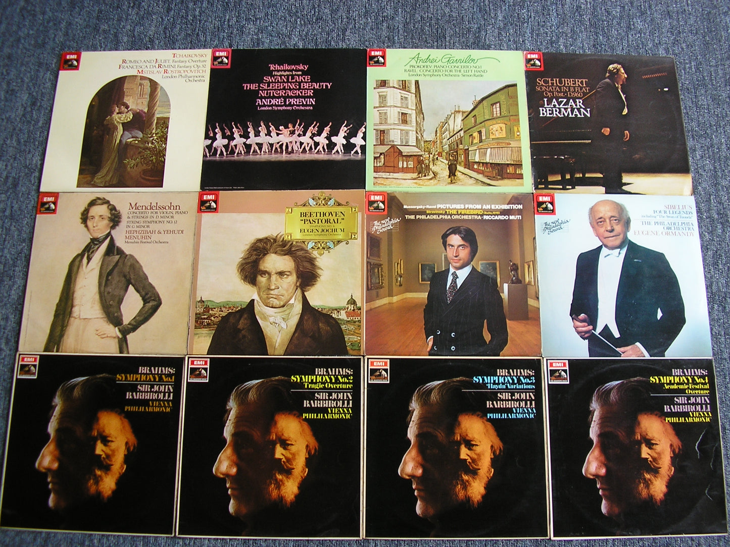 THE EMI ASD 4 DIGIT SERIES - Part 1 - a selection of 96 LPs