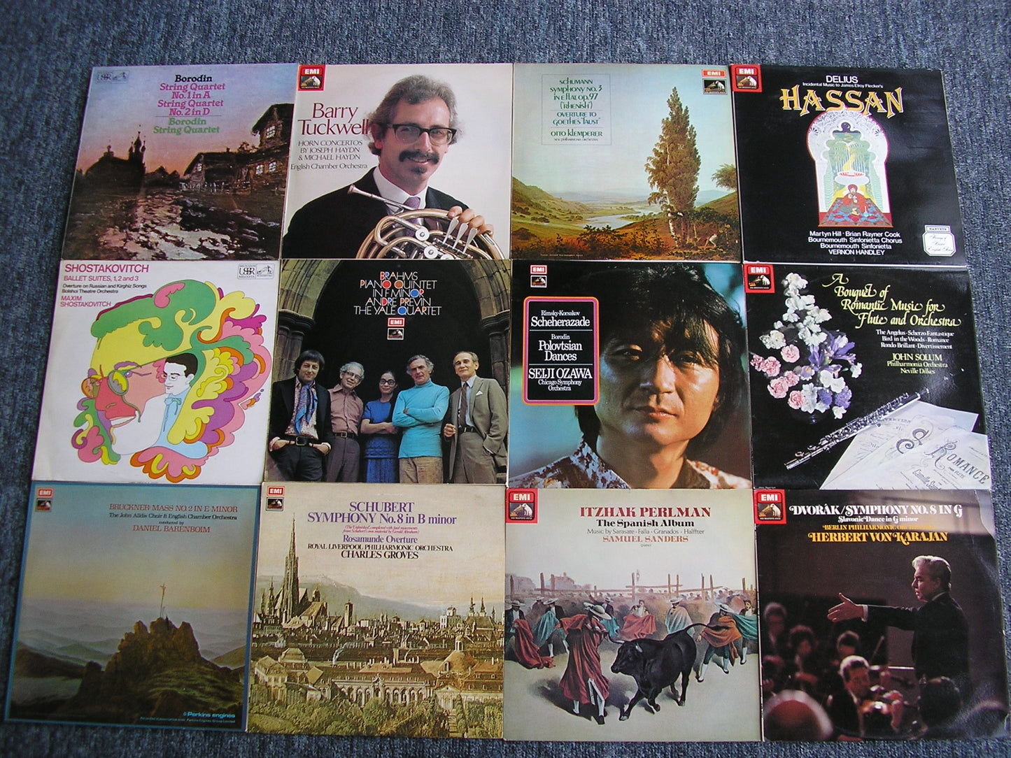 THE EMI ASD 4 DIGIT SERIES - Part 1 - a selection of 96 LPs