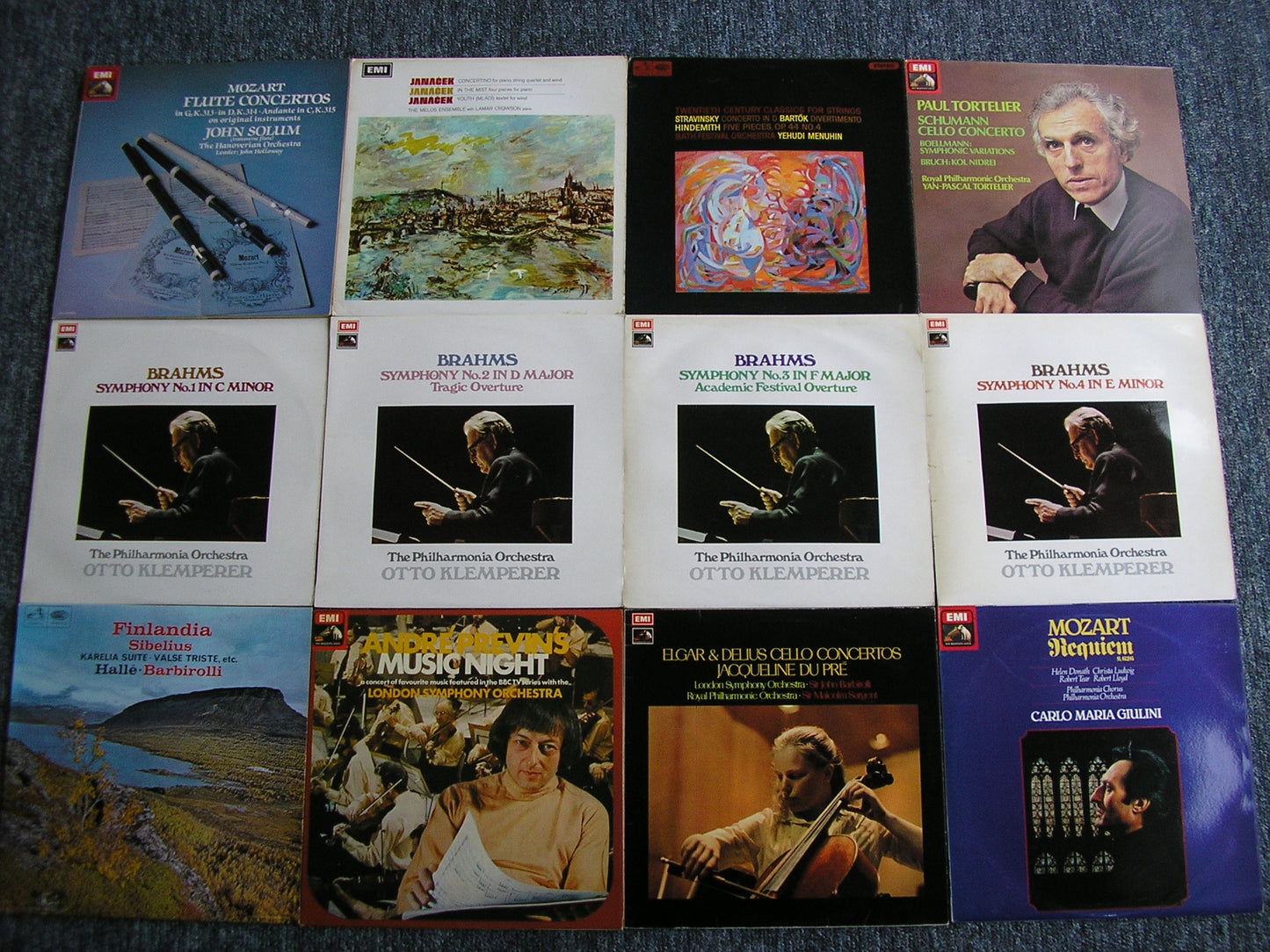 THE EMI ASD 4 DIGIT SERIES - Part 1 - a selection of 96 LPs