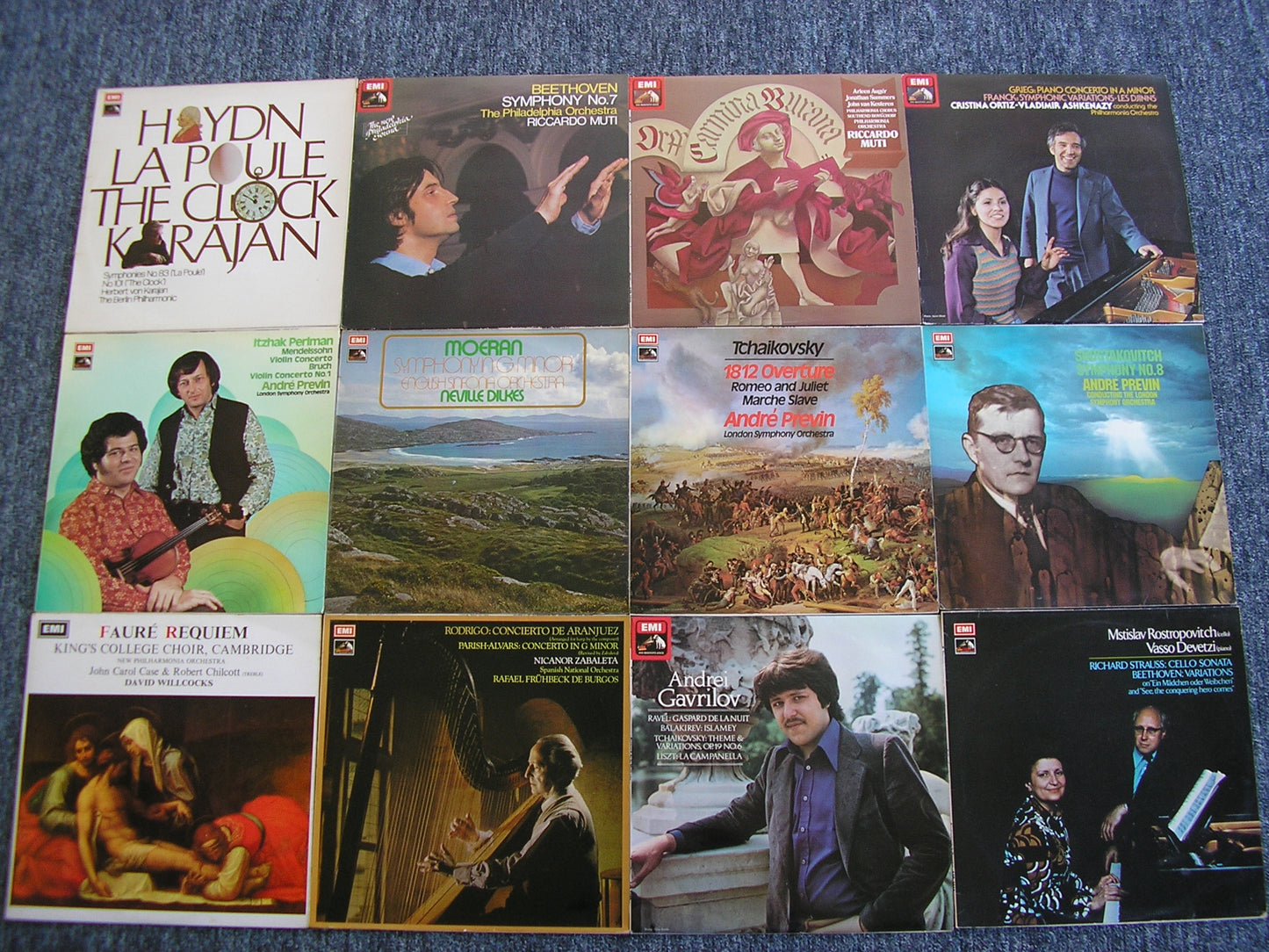 THE EMI ASD 4 DIGIT SERIES - Part 1 - a selection of 96 LPs