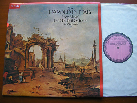 BERLIOZ: HAROLD IN ITALY    VERNON / CLEVELAND ORCHESTRA / MAAZEL   Test Pressing  SXL 6873