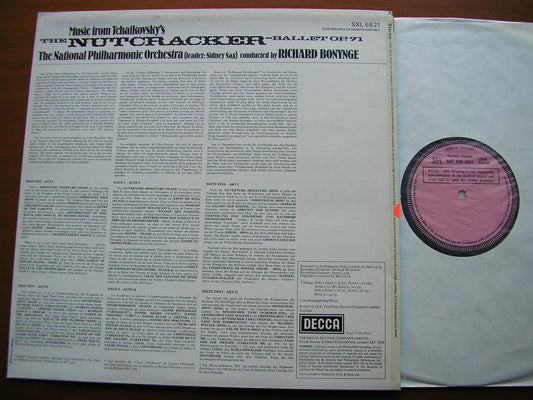 TCHAIKOVSKY: THE NUTCRACKER  highlights     BONYNGE / NATIONAL PHILHARMONIC    SXL 6821