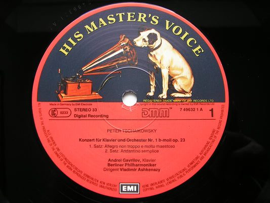 TCHAIKOVSKY: PIANO CONCERTOS Nos. 1 & 3      GAVRILOV / BERLIN PHILHARMONIC / ASHKENAZY   749632