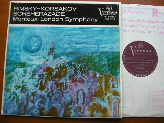 RIMSKY-KORSAKOV: SCHEHERAZADE    MONTEUX / LONDON SYMPHONY   VICS 1013