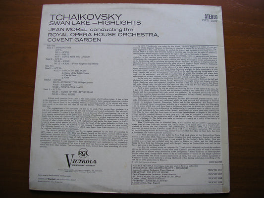 TCHAIKOVSKY: SWAN LAKE Highlights    MOREL / OROHCG    VICS 1002