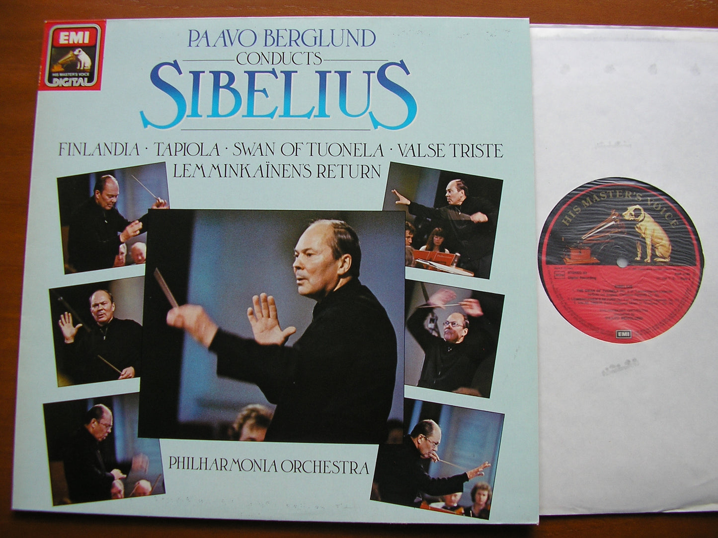 SIBELIUS: ORCHESTRAL WORKS BERGLUND / PHILHARMONIA ORCHESTRA ASD 4186
