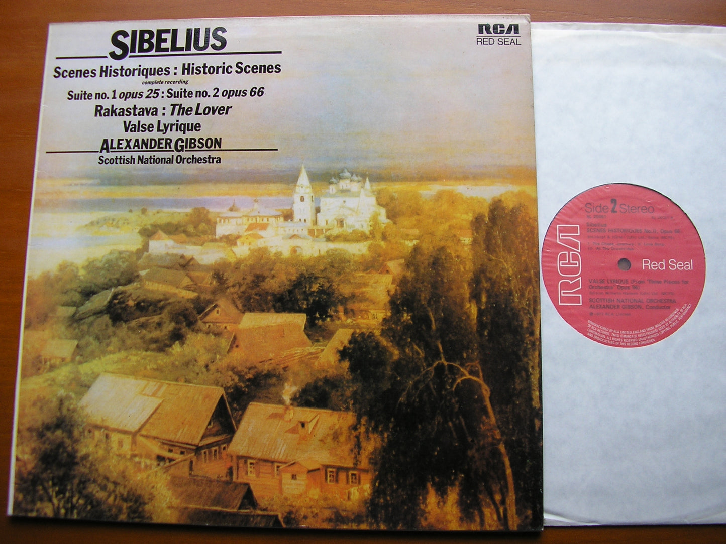 SIBELIUS: ORCHESTRAL WORKS GIBSON / SCOTTISH NATIONAL ORCHESTRA RL 25051