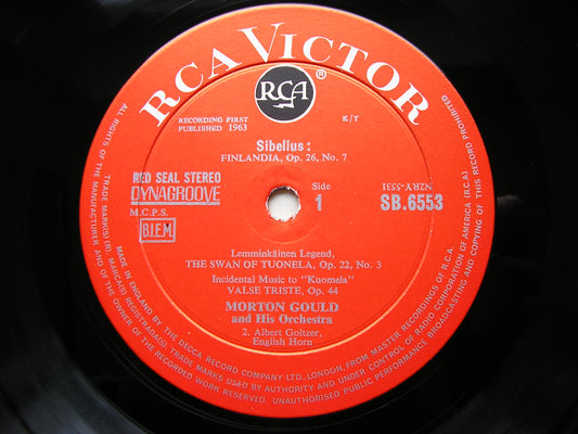 SIBELIUS: ORCHESTRAL WORKS    GOULD / MORTON GOULD ORCHESTRA   SB 6553