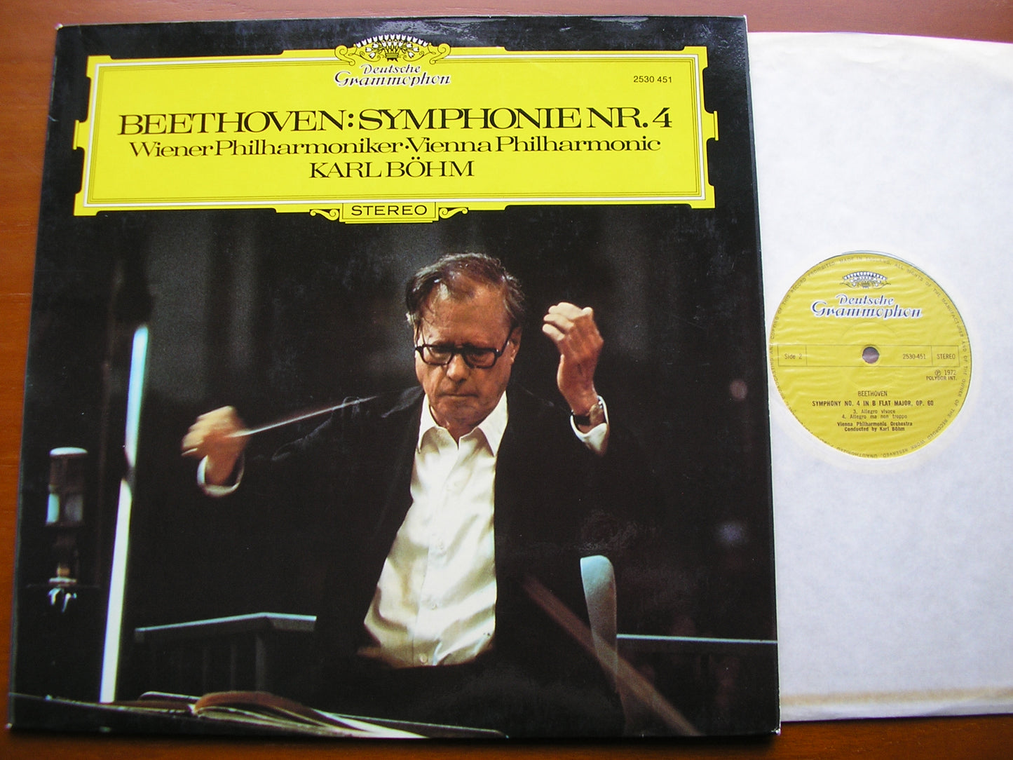 BEETHOVEN: SYMPHONY No. 4 BOHM / VIENNA PHILHARMONIC 2530 451