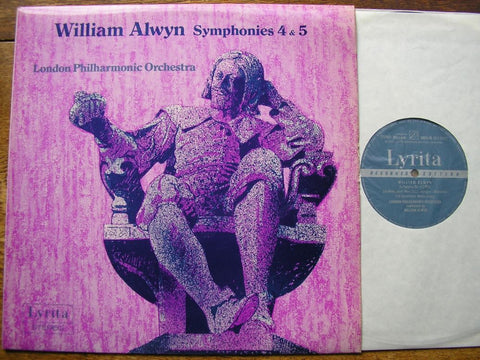 ALWYN: SYMPHONIES Nos. 4 & 5 WILLIAM ALWYN / LONDON PHILHARMONIC   SRCS 76
