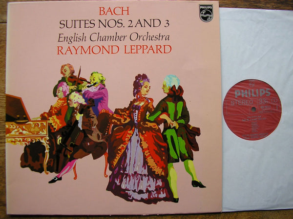 BACH: SUITES Nos. 2 & 3 RAYMOND LEPPARD / ENGLISH CHAMBER ORCHESTRA 83