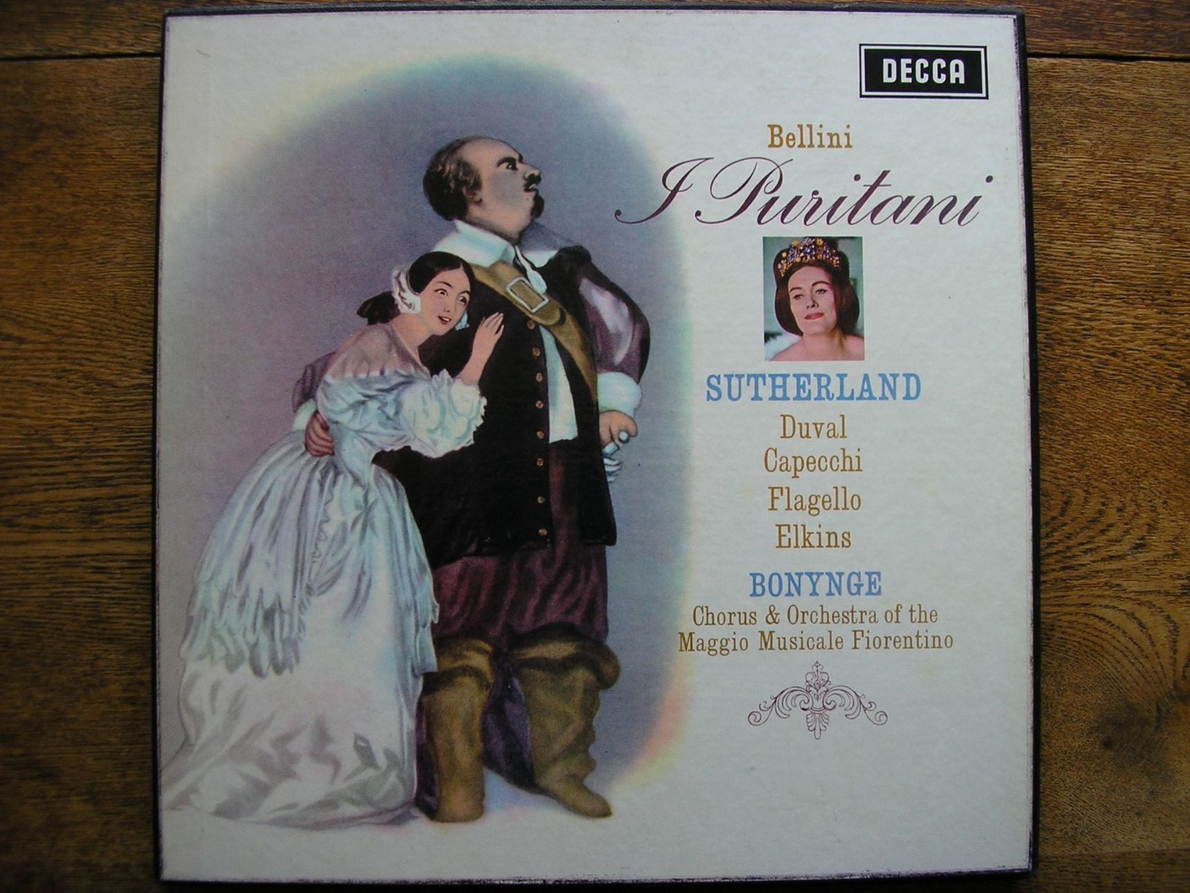 decca, 1963, libretto, wide, band, grooved,