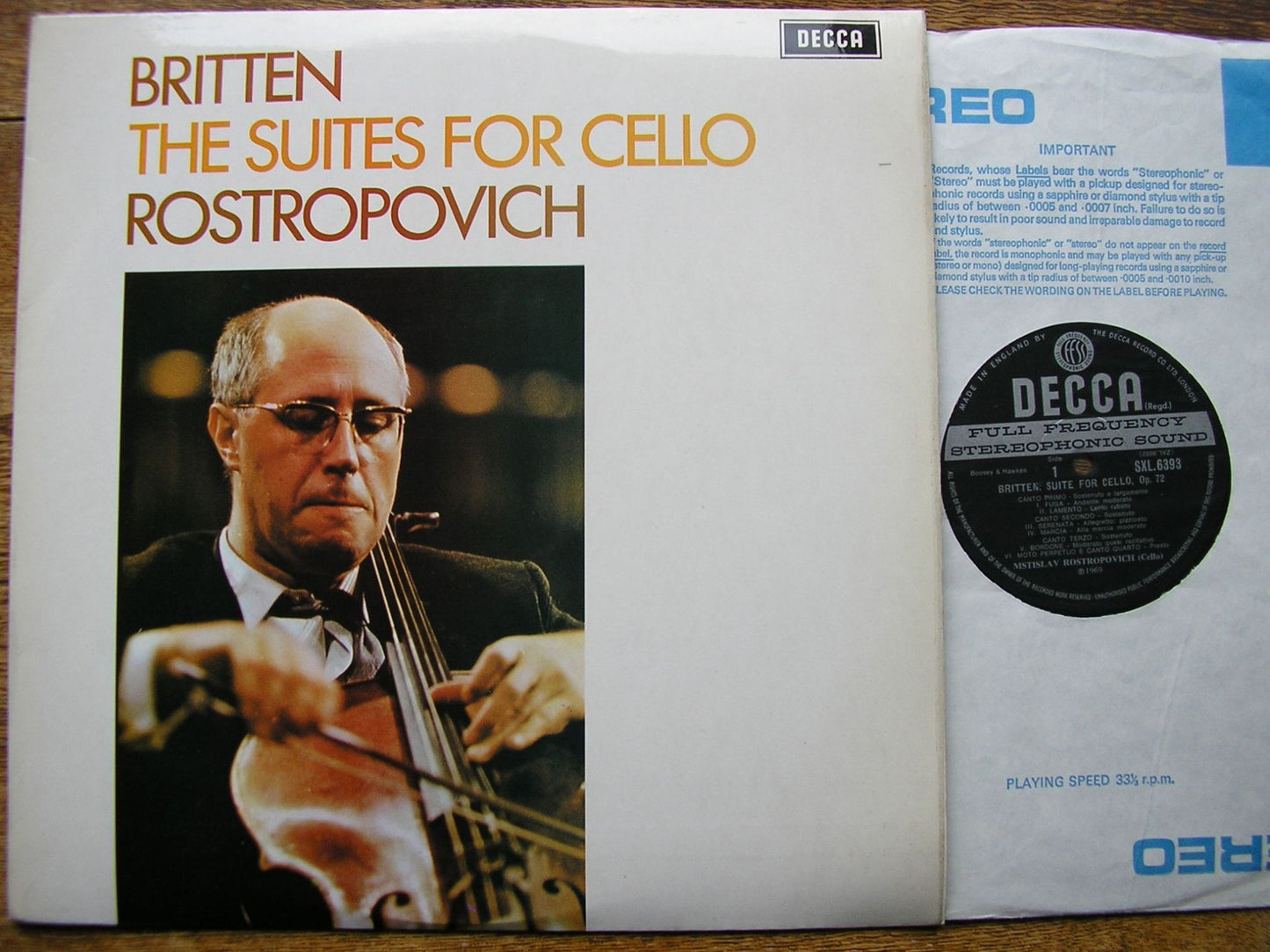 decca, 6393, 1969, original, wide, band,