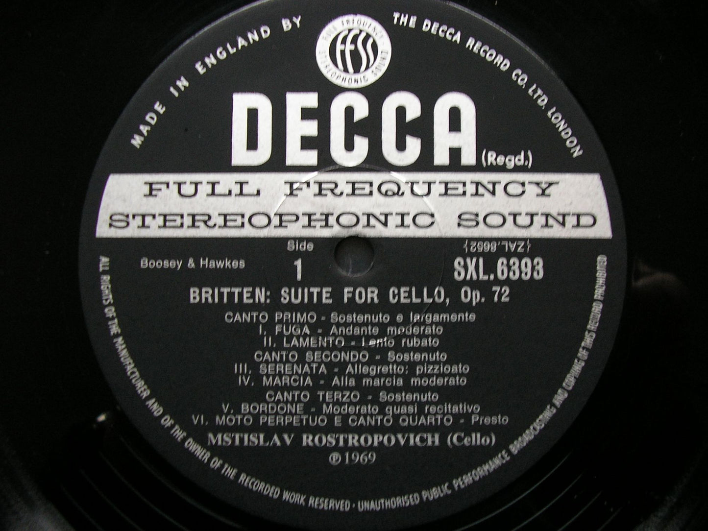 decca, 6393, 1969, original, wide, band,