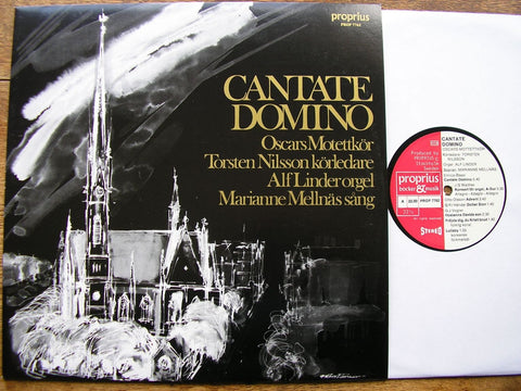 CANTATE DOMINO: CHORAL & INSTRUMENTAL MUSIC SOLOISTS / OSCARS MOTETTKOR PROPRIUS 7762